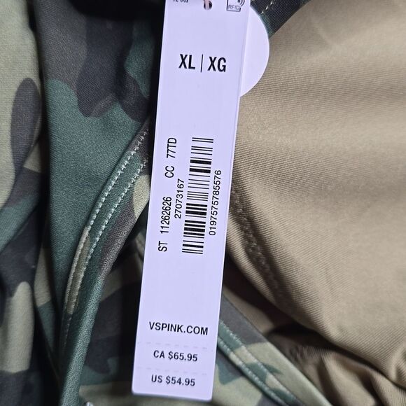 1342 NWT Pink Victoria's Secret Low-Back One-Piece Swimsuit Sz XL - Picture 8 of 9